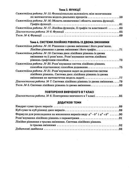 "Алгебра. Контроль результатів навчання. 7 клас. НУШ" - Гальперіна А. LITER0066 фото