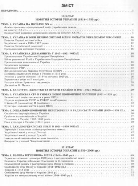 История Украины в таблицах и схемах. 10-11 классы. Помощь в подготовке к ВНО - Губина С.Л. TOR0103 фото