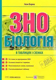Биология. Подготовка в таблицах и схемах к ВНО &ndash; Барна И. PIP0271 фото